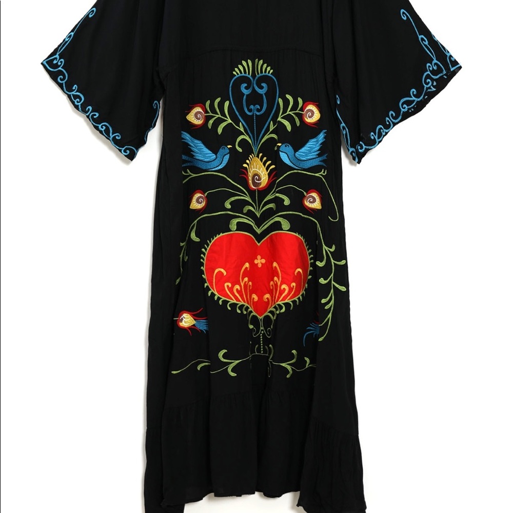 STUNNING cotton embroidered dress - Picture 11 of 11